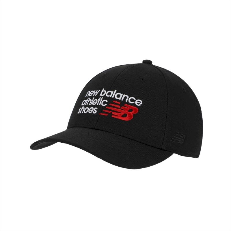 New Balance 6 Panel Athletics Structured Hat - Cap | Hardloop