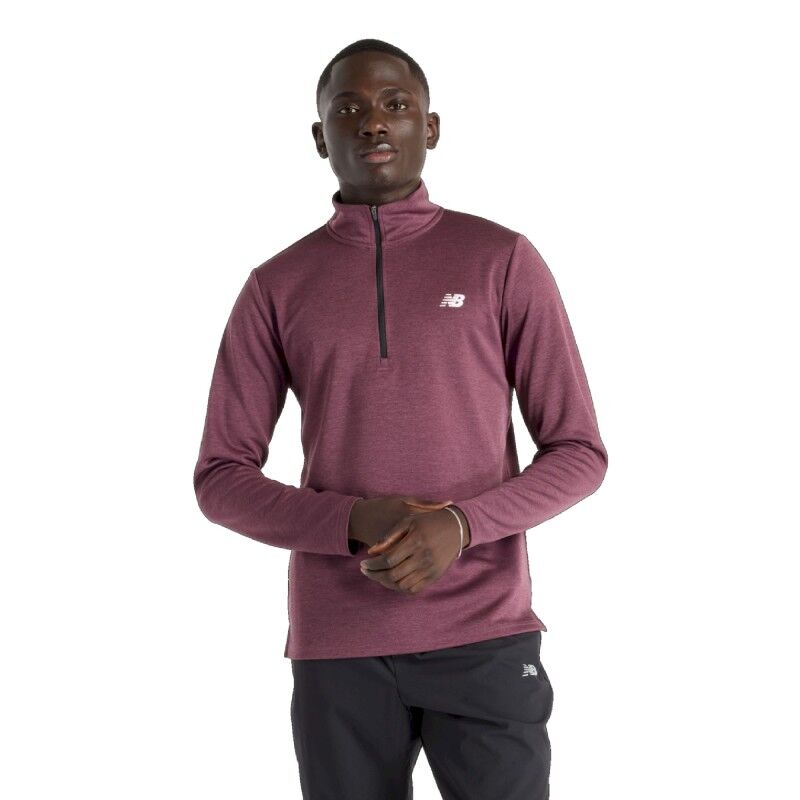 New Balance Sport Knit 1/4 Zip Polaire homme Hardloop