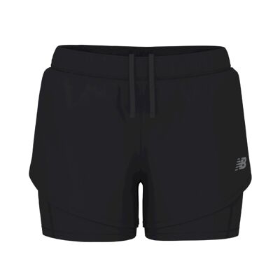 Sport 2-in-1 Short 3" - Pantaloncini da running - Donna