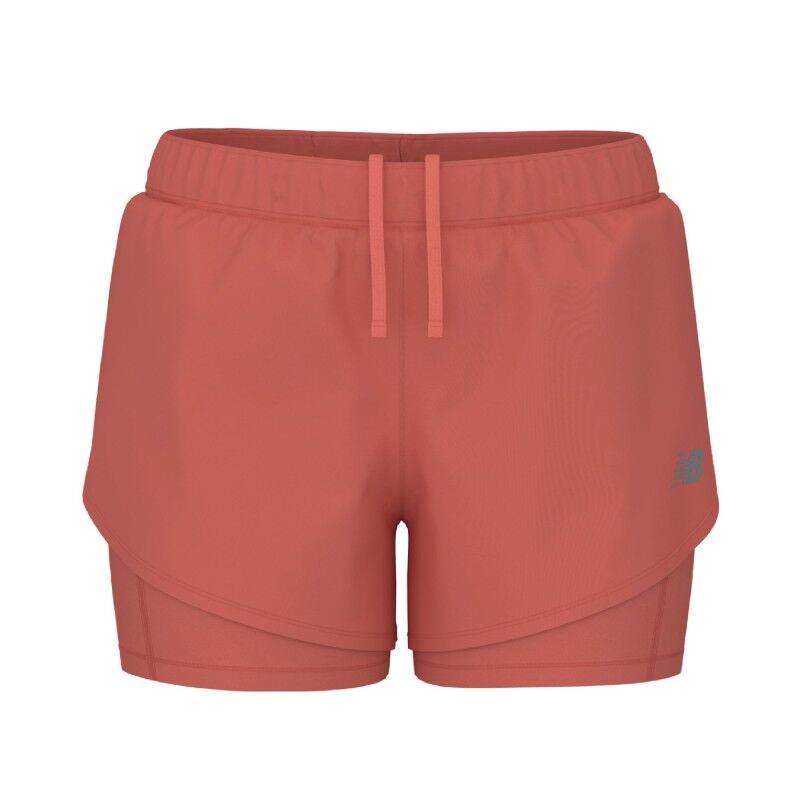 Sport 2-in-1 Short 3" - Calção de corrida mulher