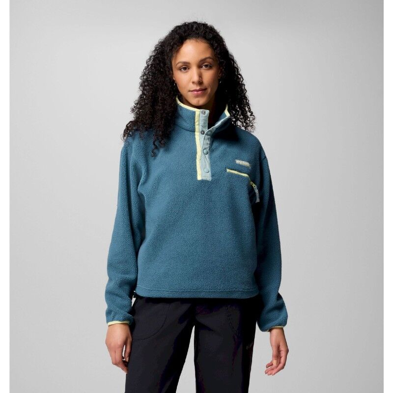 Helvetia II Cropped Half Snap Fleece - Polaire femme