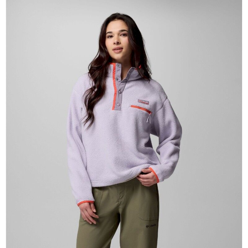 Helvetia II Cropped Half Snap Fleece - Fleecejakke - Damer