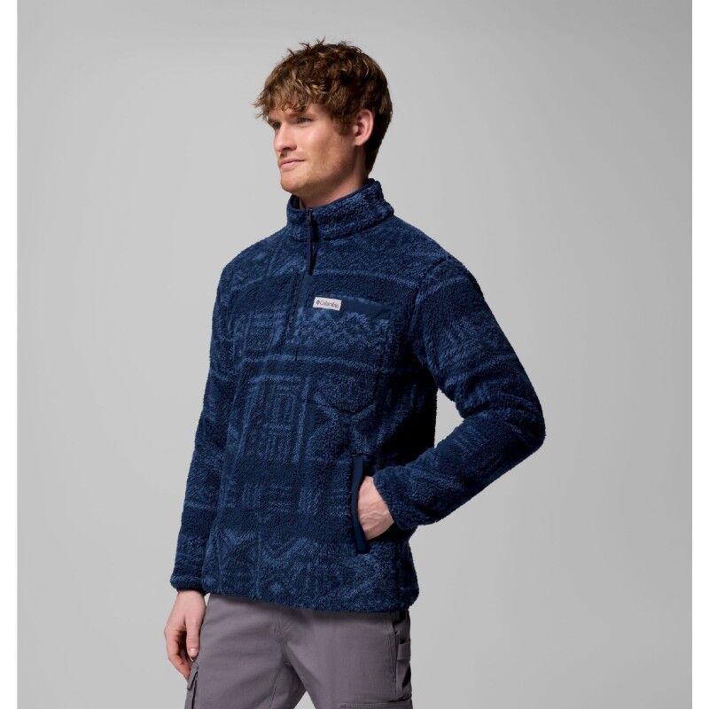 Columbia Rugged Ridge High Pile Half Zip - Bluza polarowa meska | Hardloop