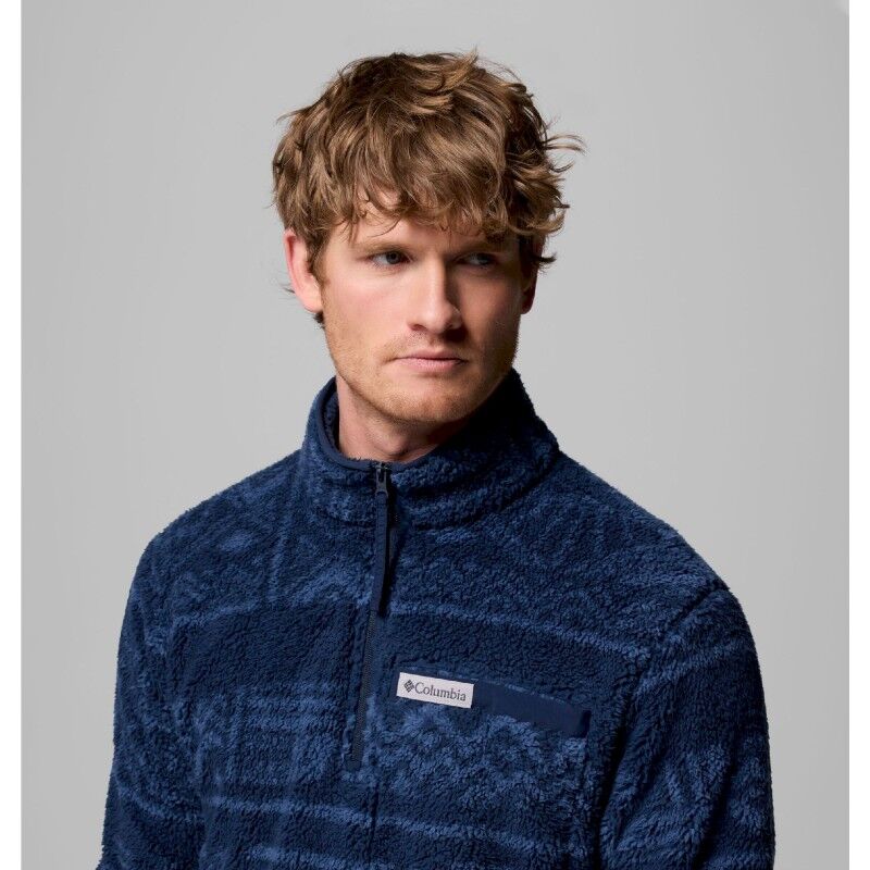 Columbia Rugged Ridge High Pile Half Zip - Polar homem | Hardloop