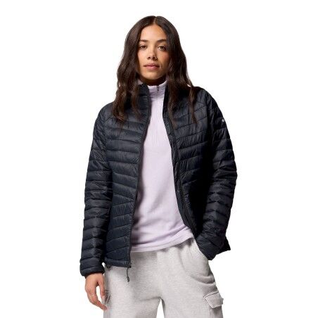Plumifero Ultraligero Mujer Chaqueta Con Capucha Columbia Roaring