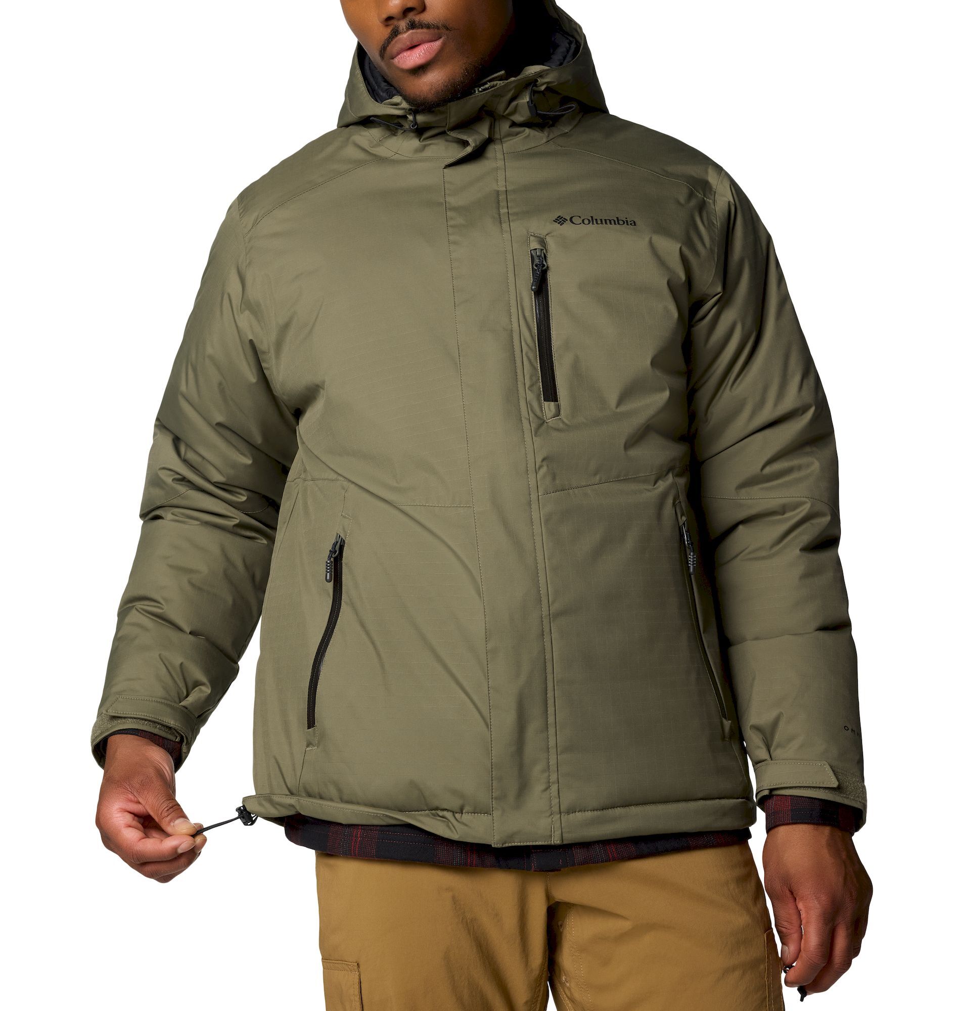 Columbia Herren Oak Harbor Jacke – Wasserdicht, Atmungsaktiv, Mit Omni-Heat Wärmereflexion & Recycelter Daune