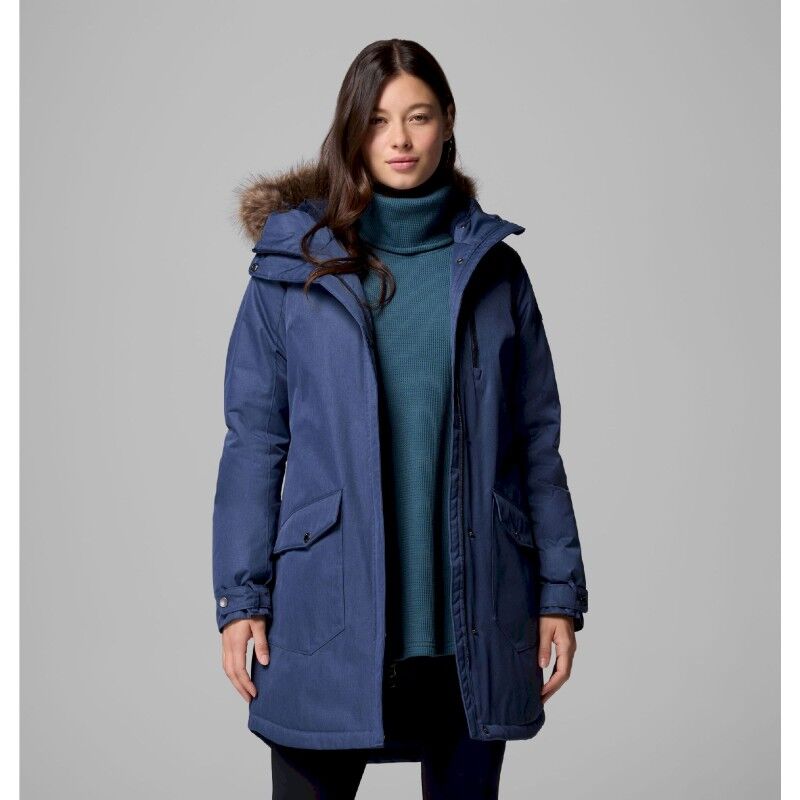 Columbia Suttle Mountain Long Insulated Jacket - Parka - Damer | Hardloop