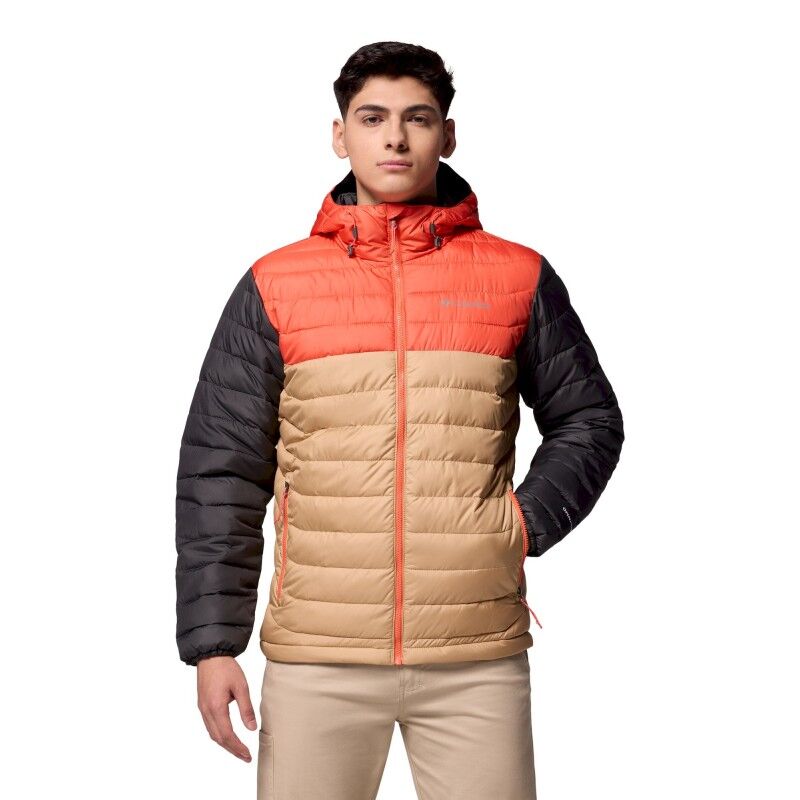 Powder Lite II Hooded Jacket - Tekokuitutakki - Miehet