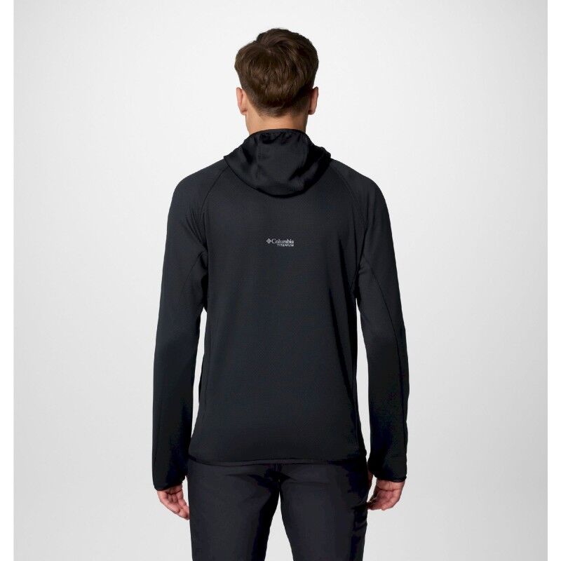 Columbia Triple Canyon Grid Fleece Hooded Full Zip II - Pánská fleesová mikina | Hardloop