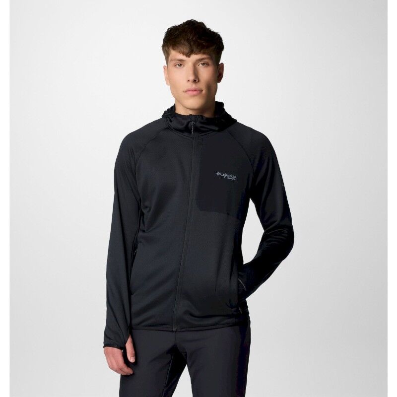 Columbia Triple Canyon Grid Fleece Hooded Full Zip II - Pánská fleesová mikina | Hardloop