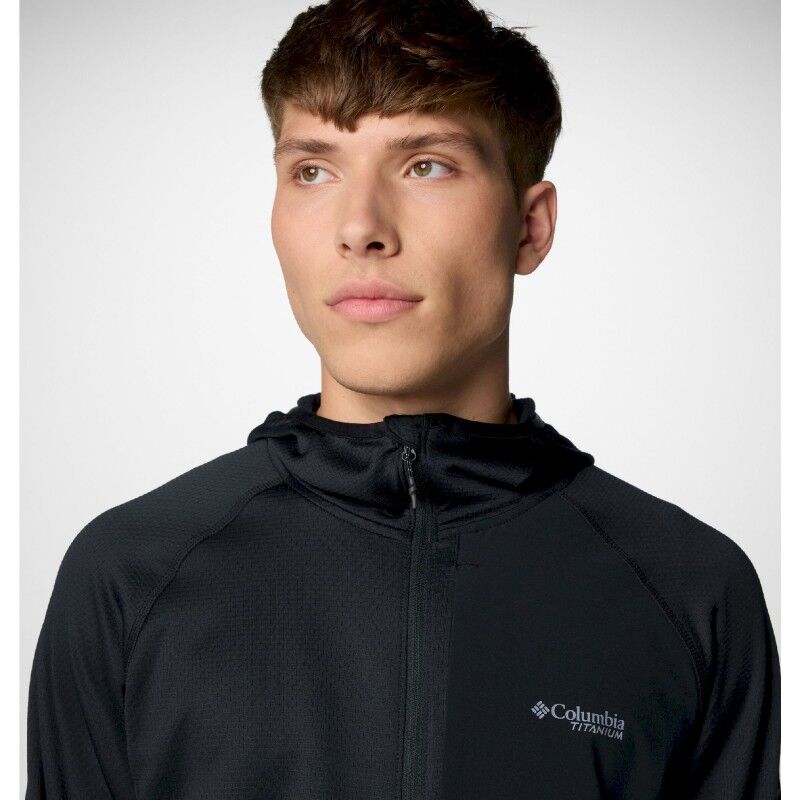 Columbia Triple Canyon Grid Fleece Hooded Full Zip II - Pánská fleesová mikina | Hardloop