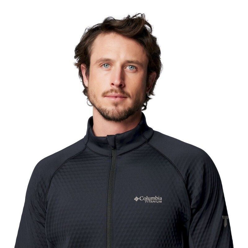 Columbia Crystal Leaf Omni-Heat Helix Half Zip - Fleecejacke - Herren | Hardloop
