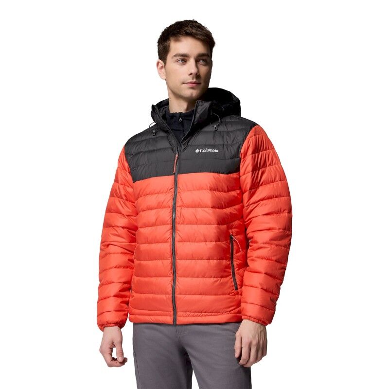 Powder Lite II Hooded Jacket - Tekokuitutakki - Miehet
