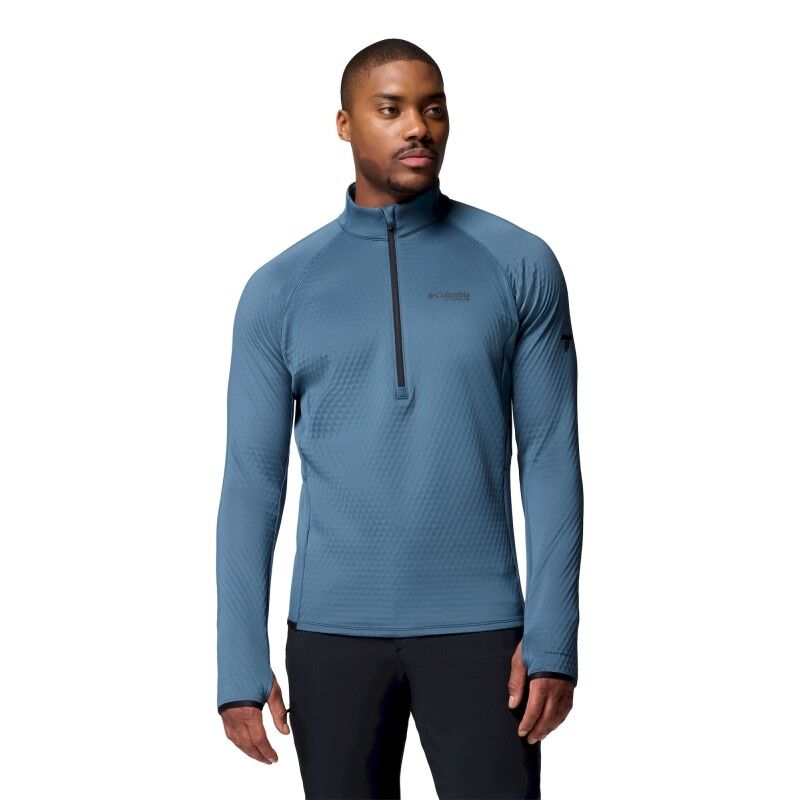 Crystal Leaf Omni-Heat Helix Half Zip - Pánská fleesová mikina