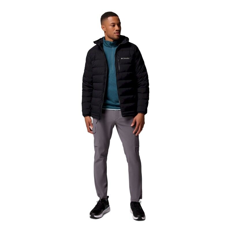 Columbia Drift Peak Stretch Down Hooded Jacket - Untuvatakki - Miehet | Hardloop
