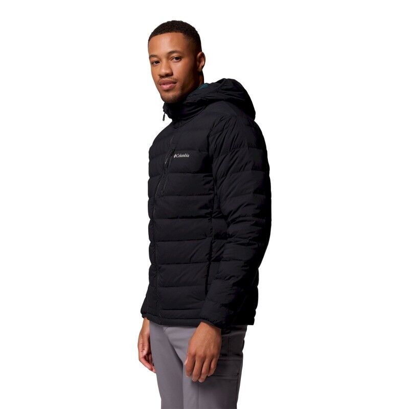 Columbia Drift Peak Stretch Down Hooded Jacket - Untuvatakki - Miehet | Hardloop