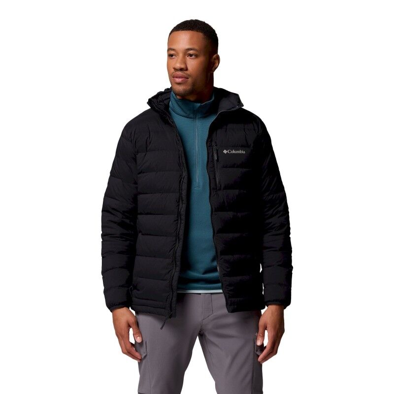 Columbia Drift Peak Stretch Down Hooded Jacket - Untuvatakki - Miehet | Hardloop