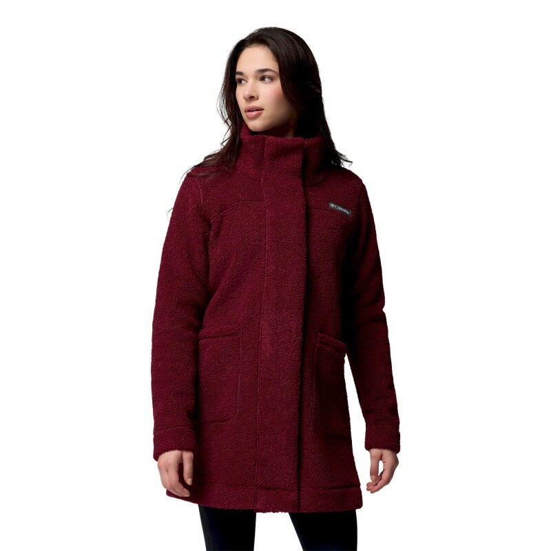 Panorama Long Jacket - Fleecetakki - Naiset