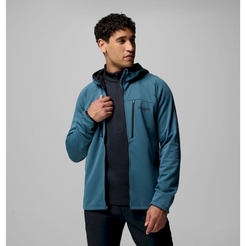 Columbia Arctic Crest Bonded Full Zip - Fleecetröjor - Herr | Hardloop
