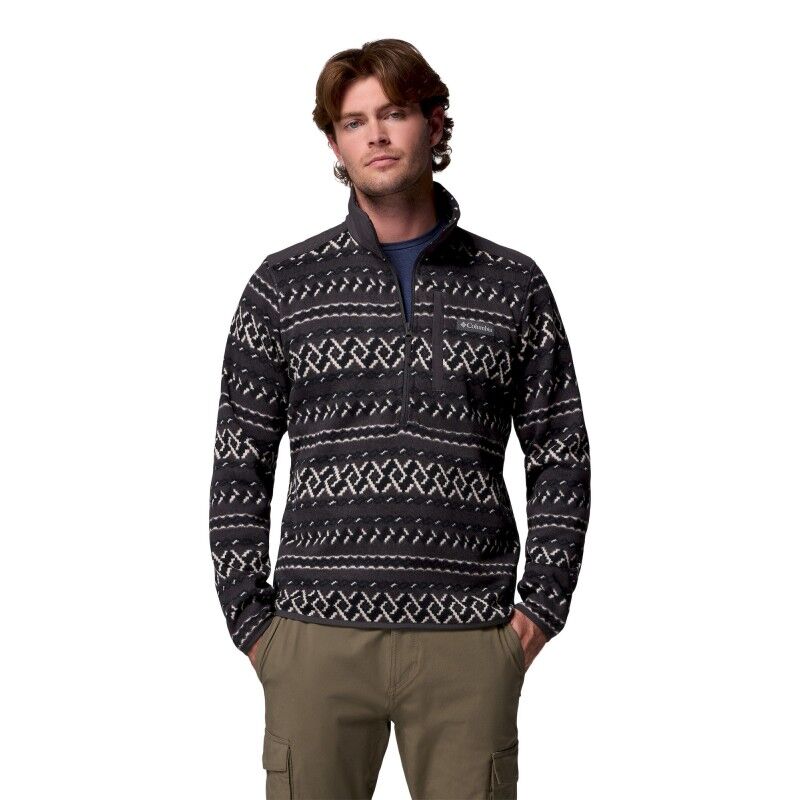 Sweater Weather Printed Half Zip II - Giacca in pile - Uomo