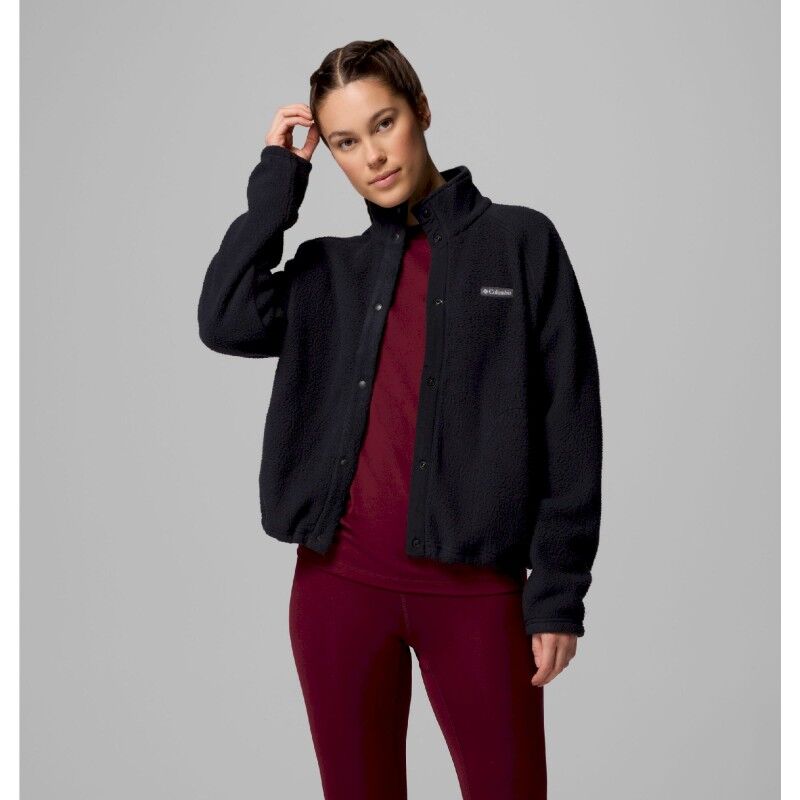 Columbia Jasper Ridge Pebbled Fleece Full Snap - Dámská fleesová mikina | Hardloop