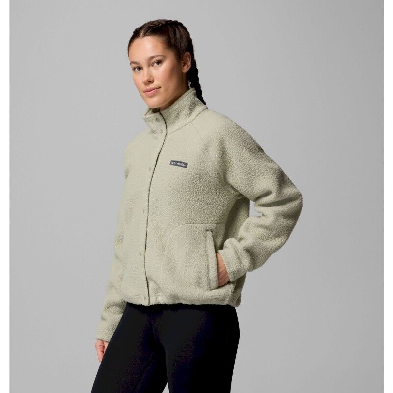 Columbia Jasper Ridge Pebbled Fleece Full Snap - Fleecetakki - Naiset | Hardloop