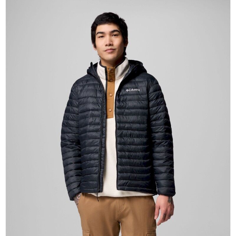 Columbia Powder Pass Hooded Jacket - Pánská péřova | Hardloop