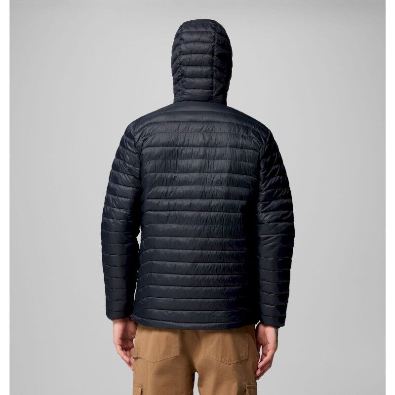 Columbia Powder Pass Hooded Jacket - Tekokuitutakki - Miehet | Hardloop
