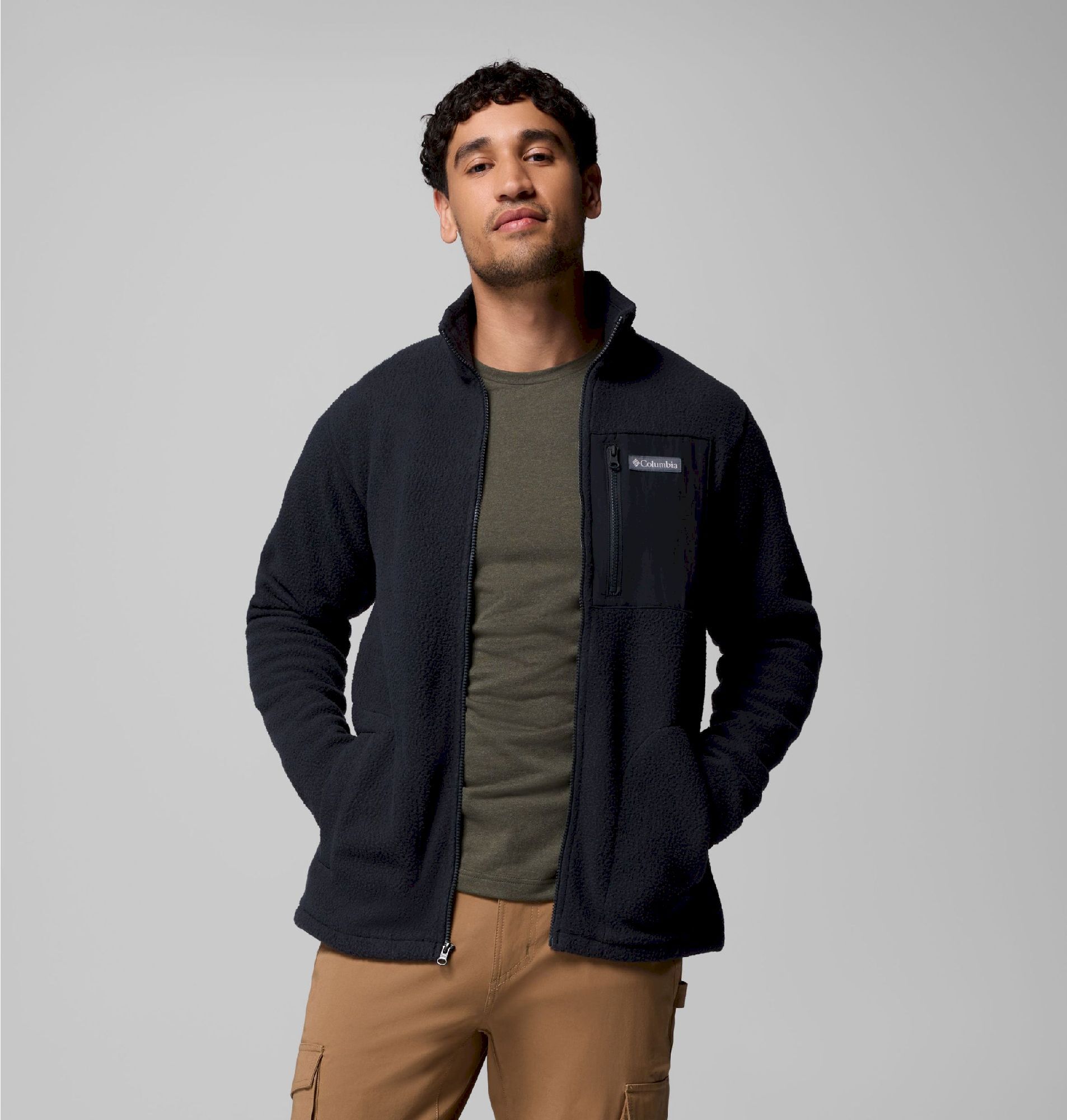 Columbia Jasper Ridge Pebbled Full Zip Fleece - Fleece jacket - Men's | Hardloop