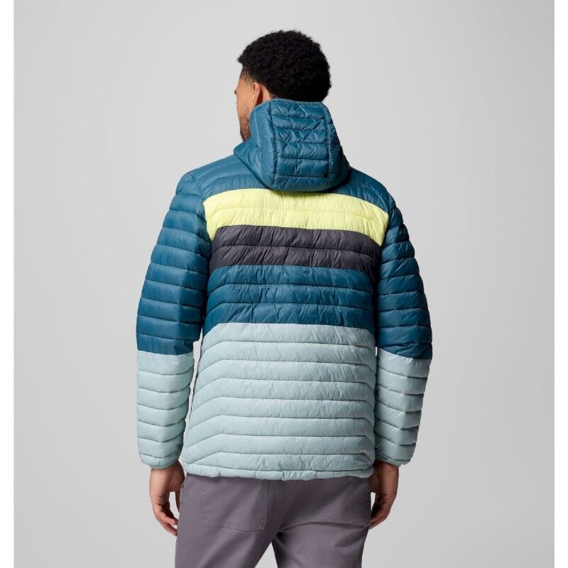 Columbia Powder Pass Hooded Jacket - Donsjack - Heren | Hardloop