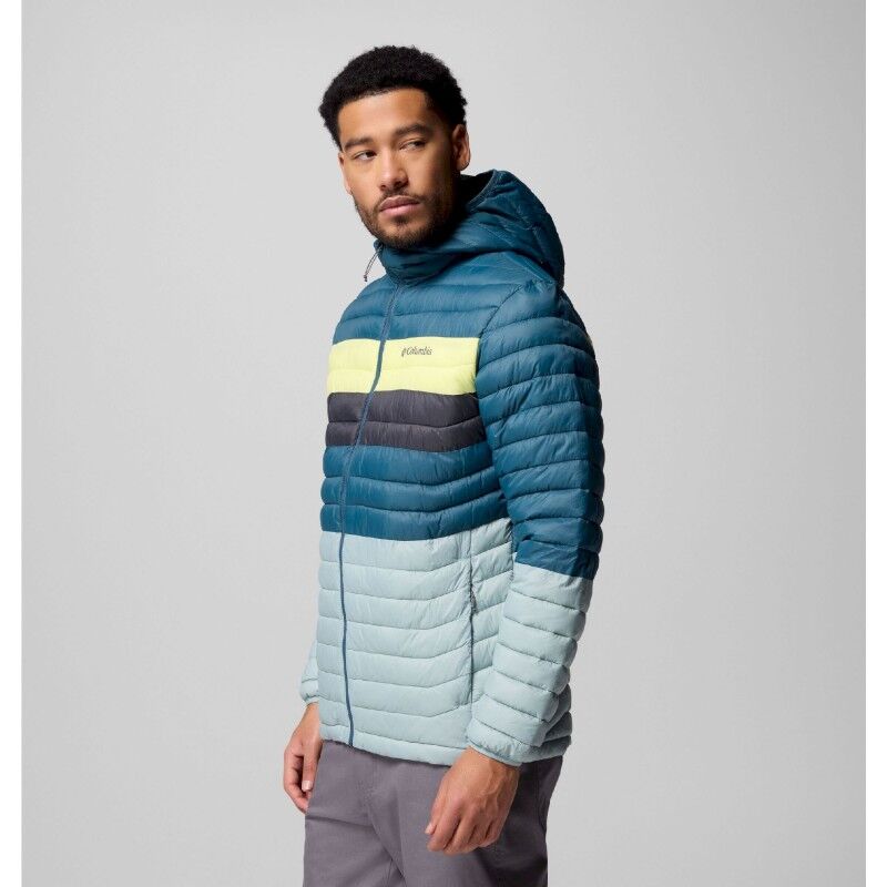 Columbia Powder Pass Hooded Jacket - Pánská péřova | Hardloop