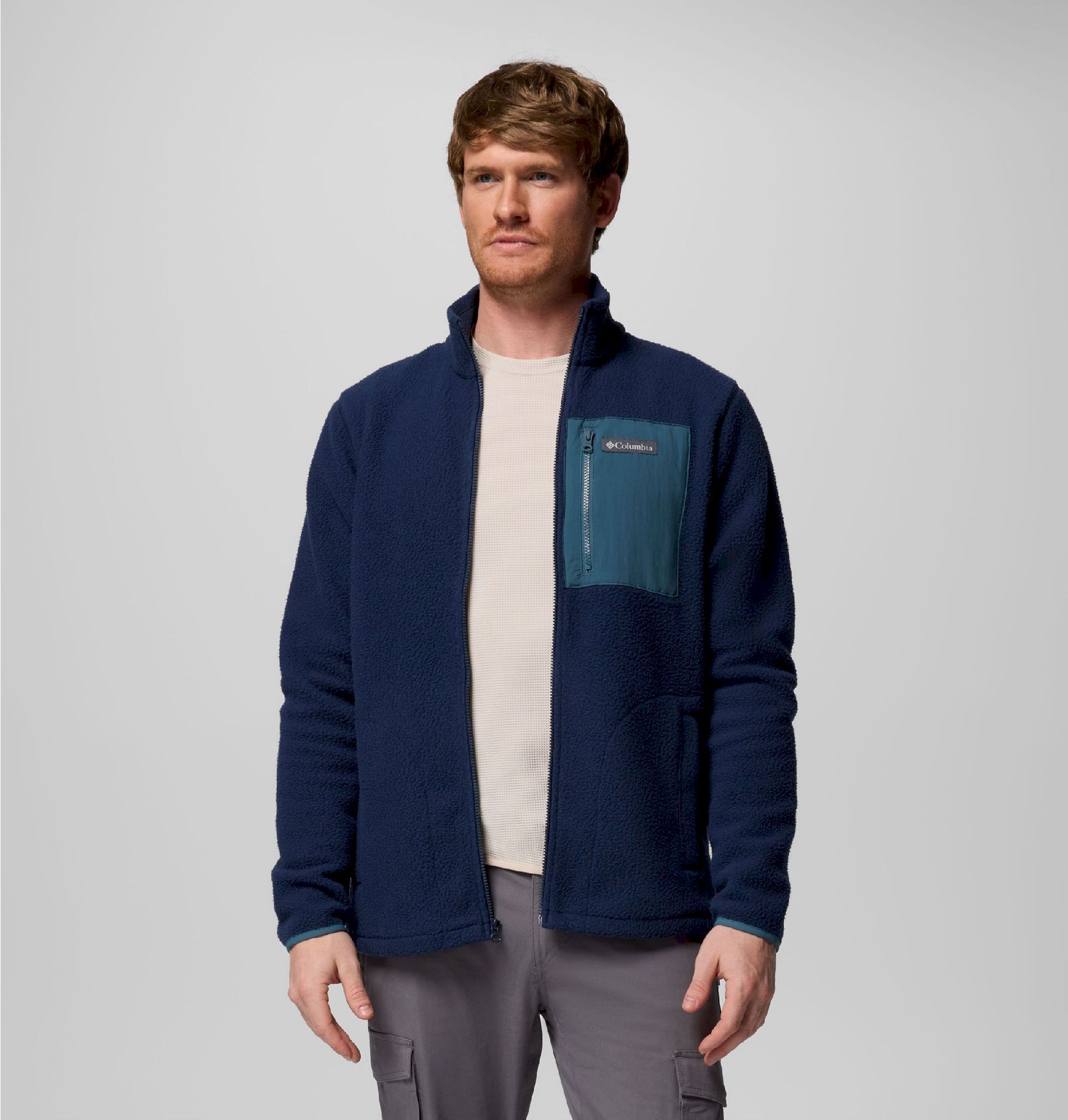 Columbia Jasper Ridge Pebbled Full Zip Fleece - Giacca in pile - Uomo | Hardloop