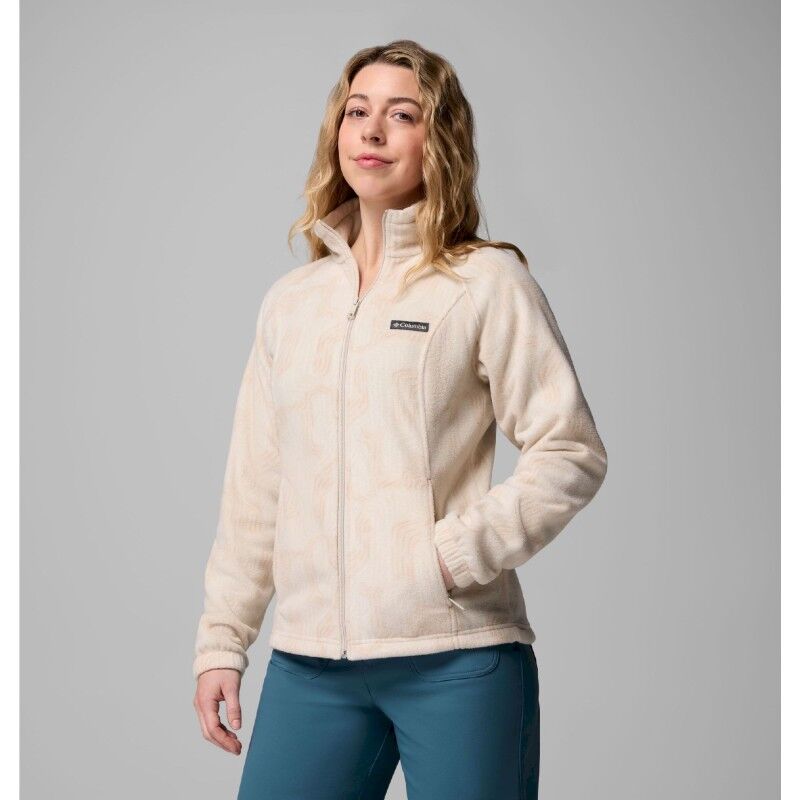 Columbia Benton Springs Printed Full Zip - Polar mulher | Hardloop
