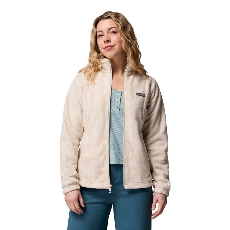 Columbia Benton Springs Printed Full Zip - Fleecetröjor - Dam | Hardloop