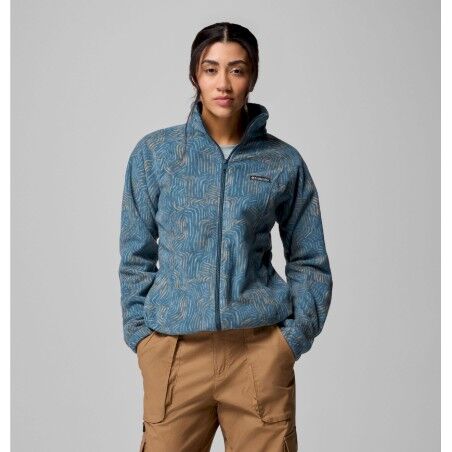 Columbia Women's Benton Springs Printed Full Zip Hoodie Columbia