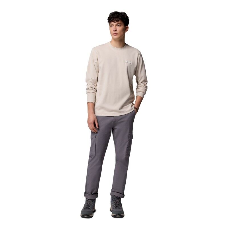 Columbia Planetary Point LS Graphic Tee - T-shirt - Herrer | Hardloop