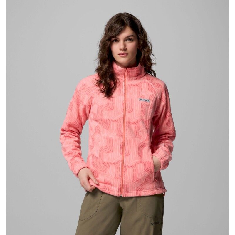 Benton Springs Printed Full Zip - Dámská fleesová mikina