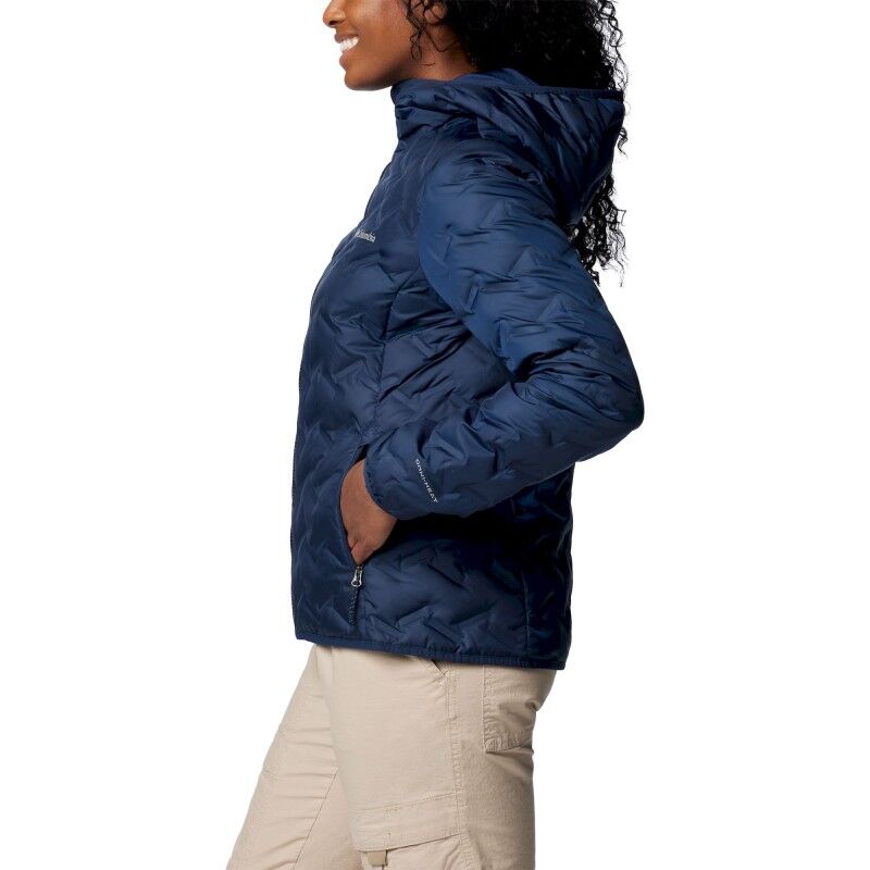Columbia Delta Ridge II Down Hooded Jacket - Dunjakke - Damer | Hardloop
