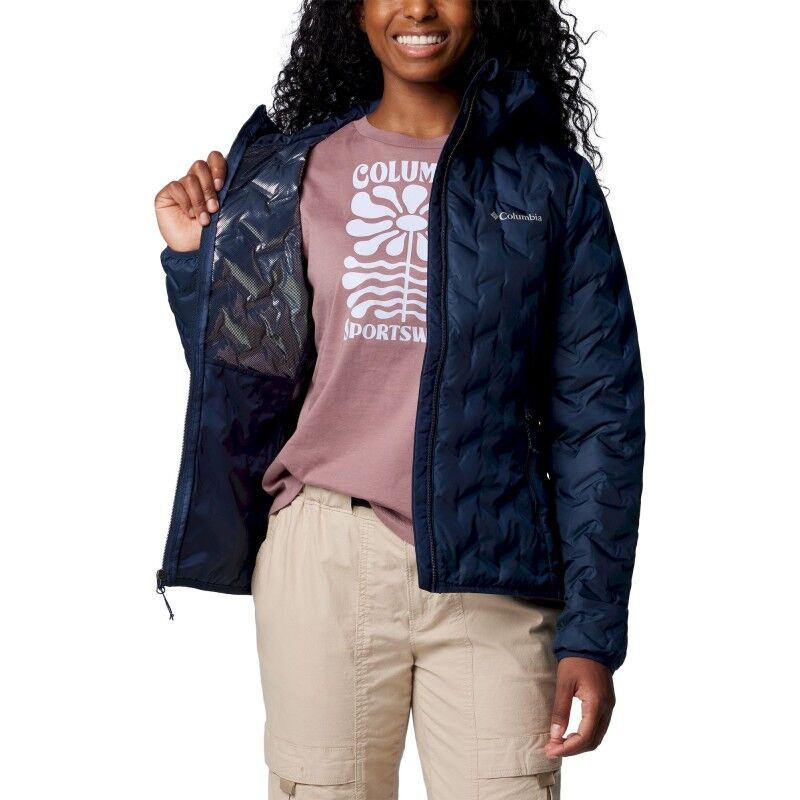 Columbia Delta Ridge II Down Hooded Jacket - Untuvatakki - Naiset | Hardloop