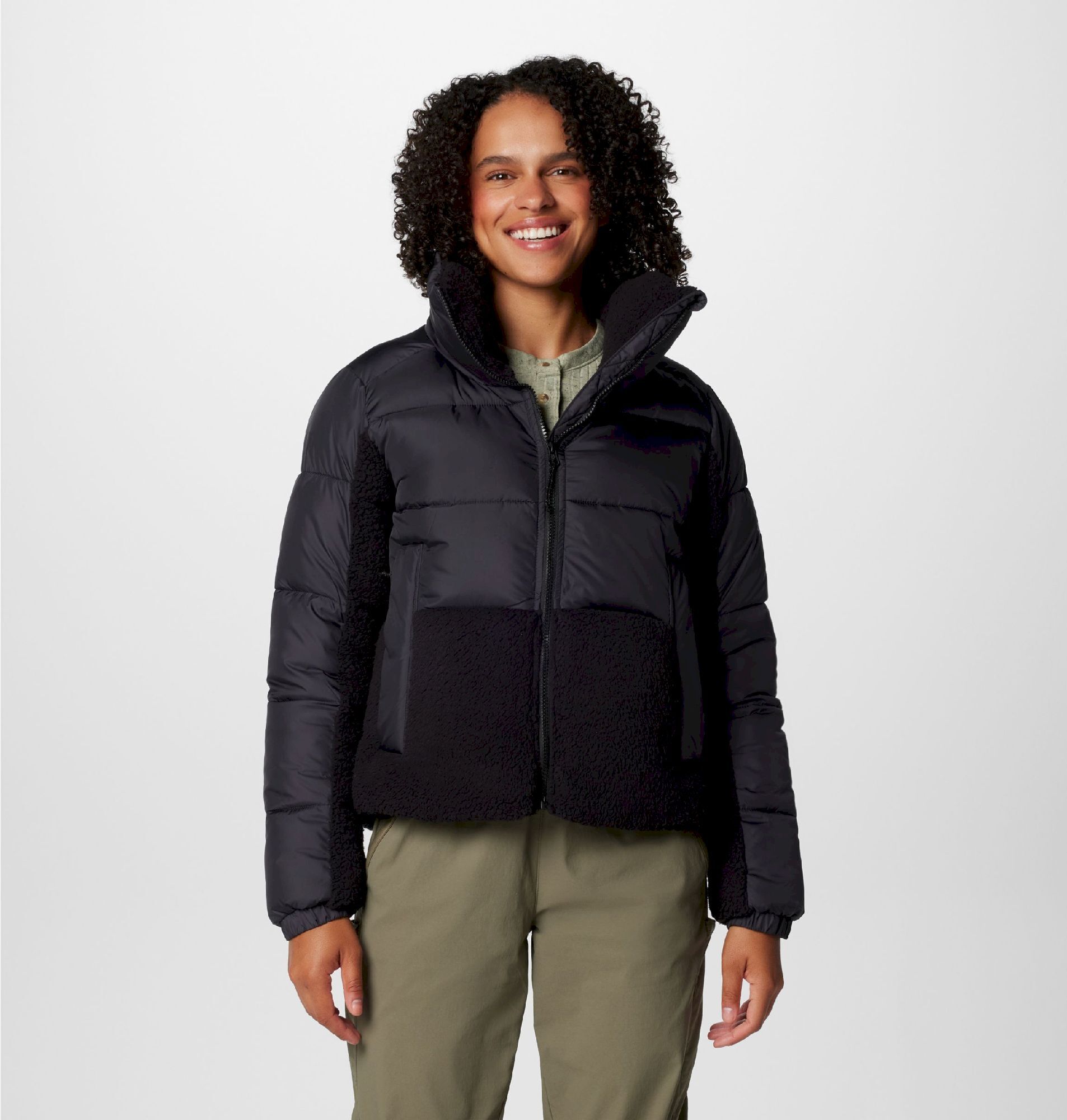Columbia Leadbetter Point II Sherpa Hybrid Doudoune femme Hardloop