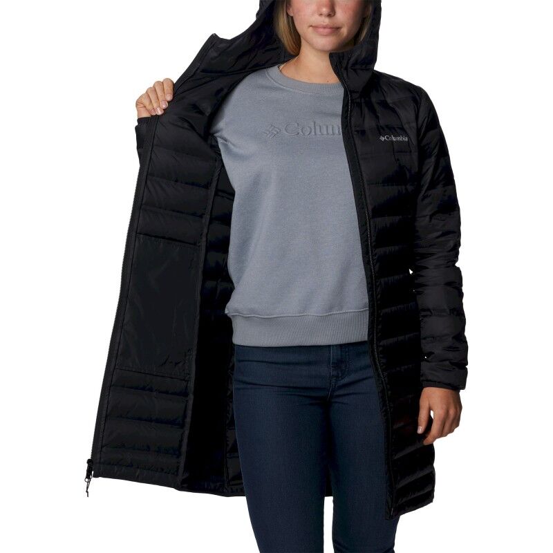 Columbia Lake 22 II Down Long Hooded Jacket - Dunjacka - Dam | Hardloop
