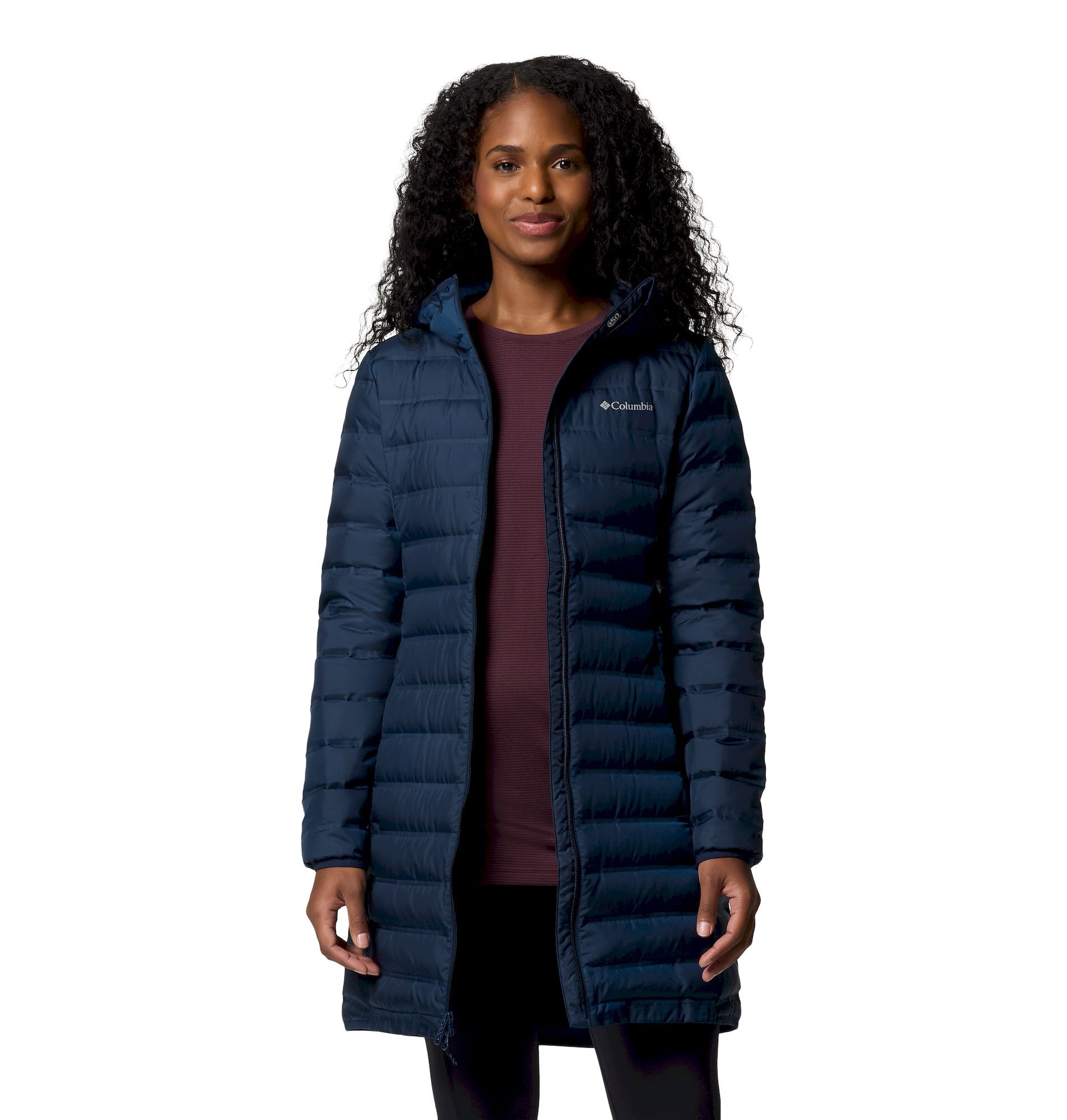 Columbia Lake 22 II Down Long Hooded Jacket - Parka femme | Hardloop