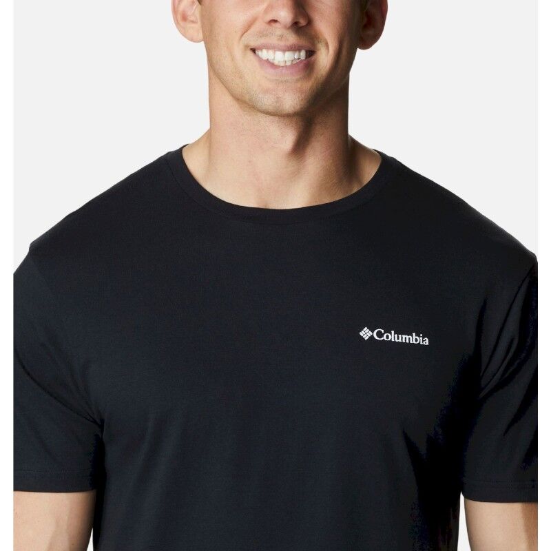 Columbia Barton Springs SS Graphic Tee - T-shirt - Herrer | Hardloop