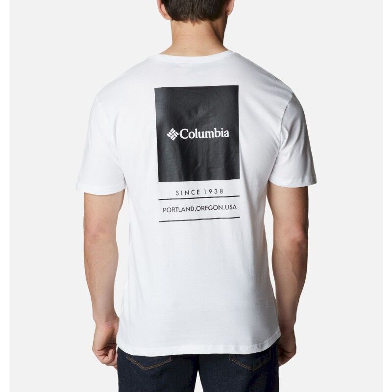 Columbia Barton Springs SS Graphic Tee - Camiseta - Hombre | Hardloop