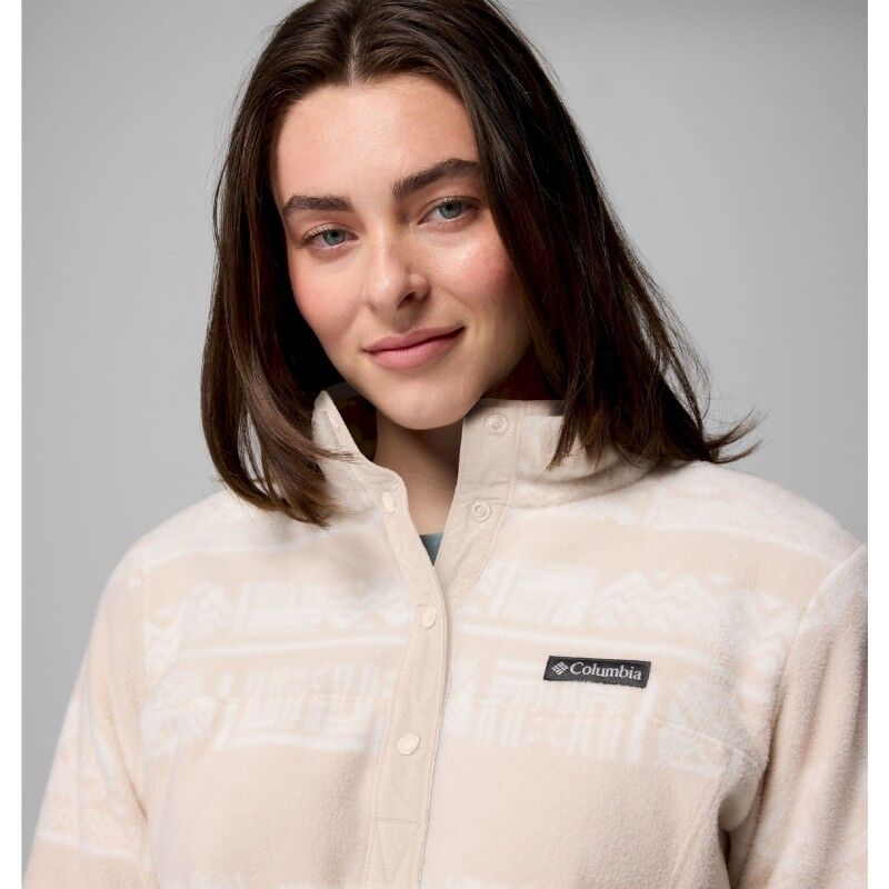 Columbia Benton Springs Printed 1/2 Snap - Fleecevest - Dames | Hardloop