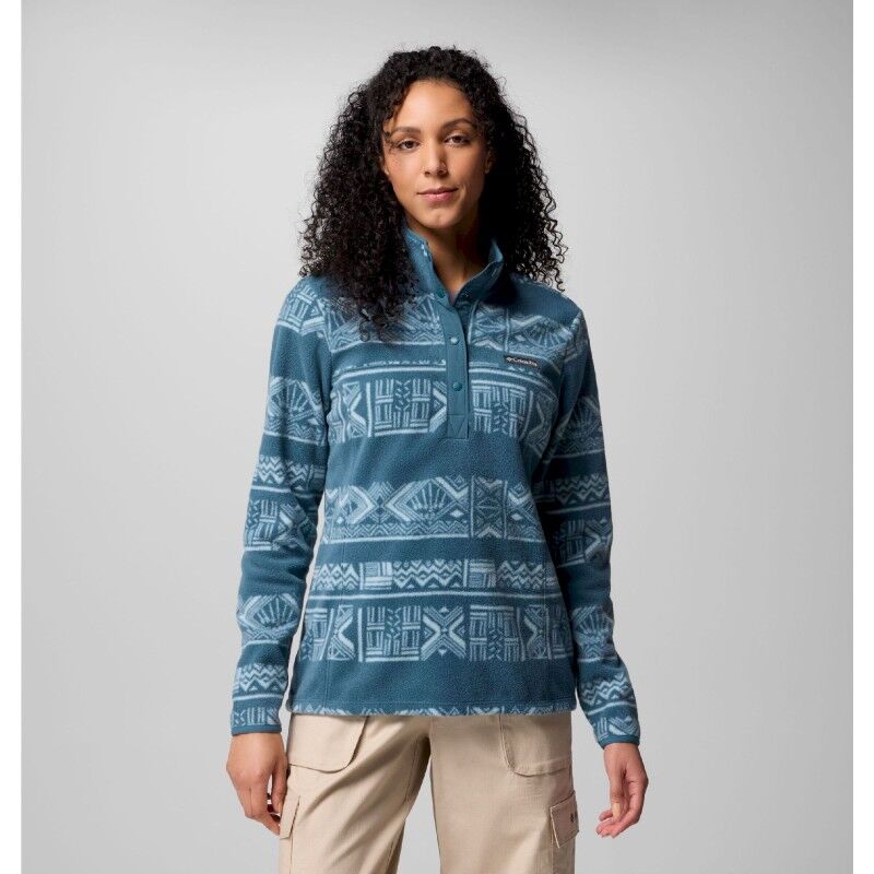 Benton Springs Printed 1/2 Snap - Polaire femme