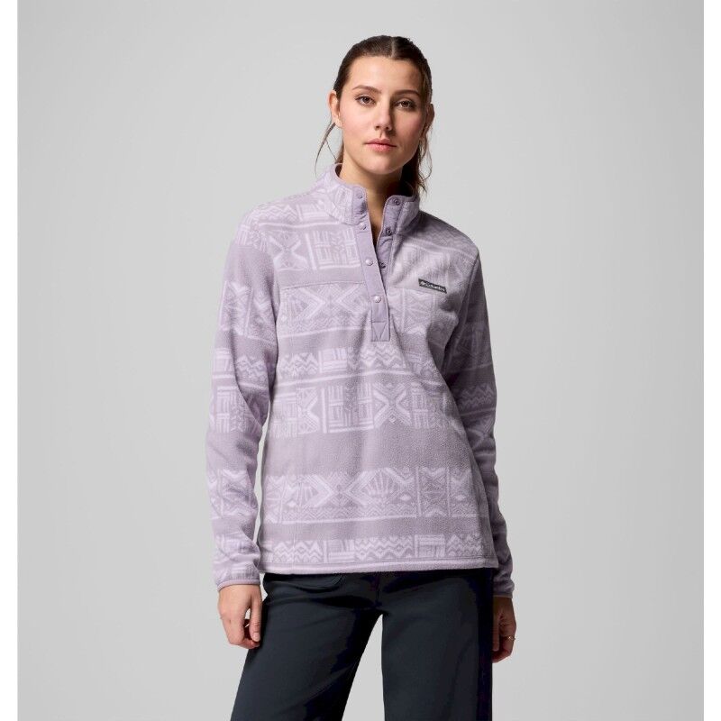 Benton Springs Printed 1/2 Snap - Fleecevest - Dames