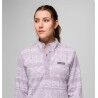 Columbia Benton Springs Printed 1/2 Snap - Polaire femme | Hardloop