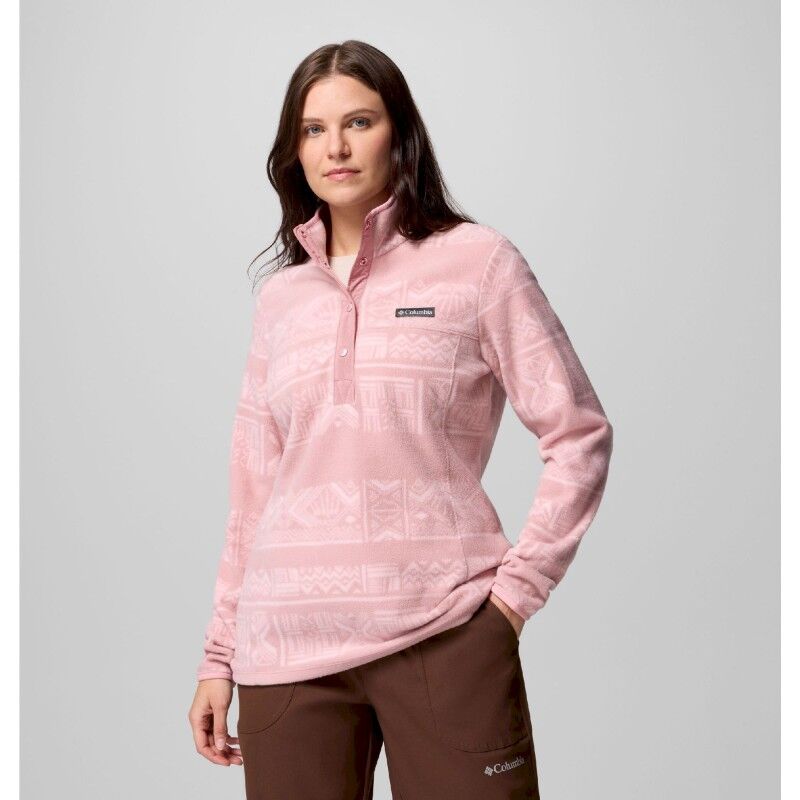 Benton Springs Printed 1/2 Snap - Polar mulher