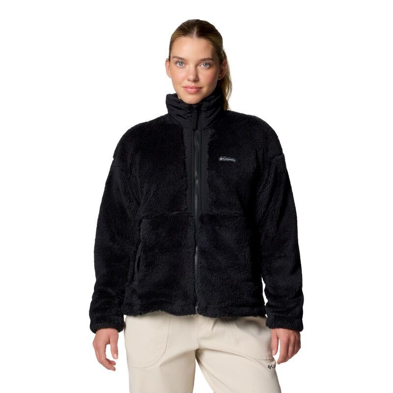 Polaire Columbia 3X Femme – Zip Intégral, Capuche, Manches Longues Et Motifs Colorés